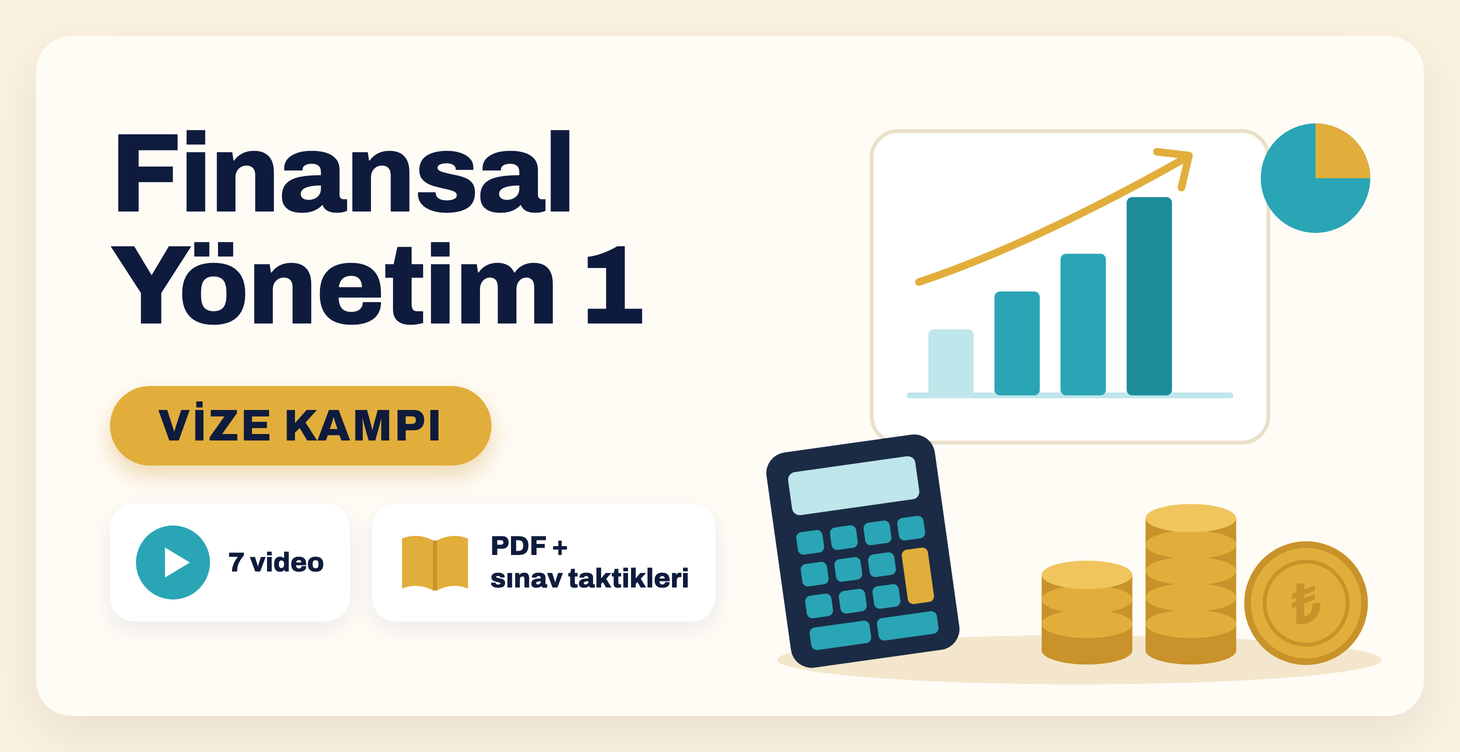 Finansal Yönetim 1 vize video kampı kapağı