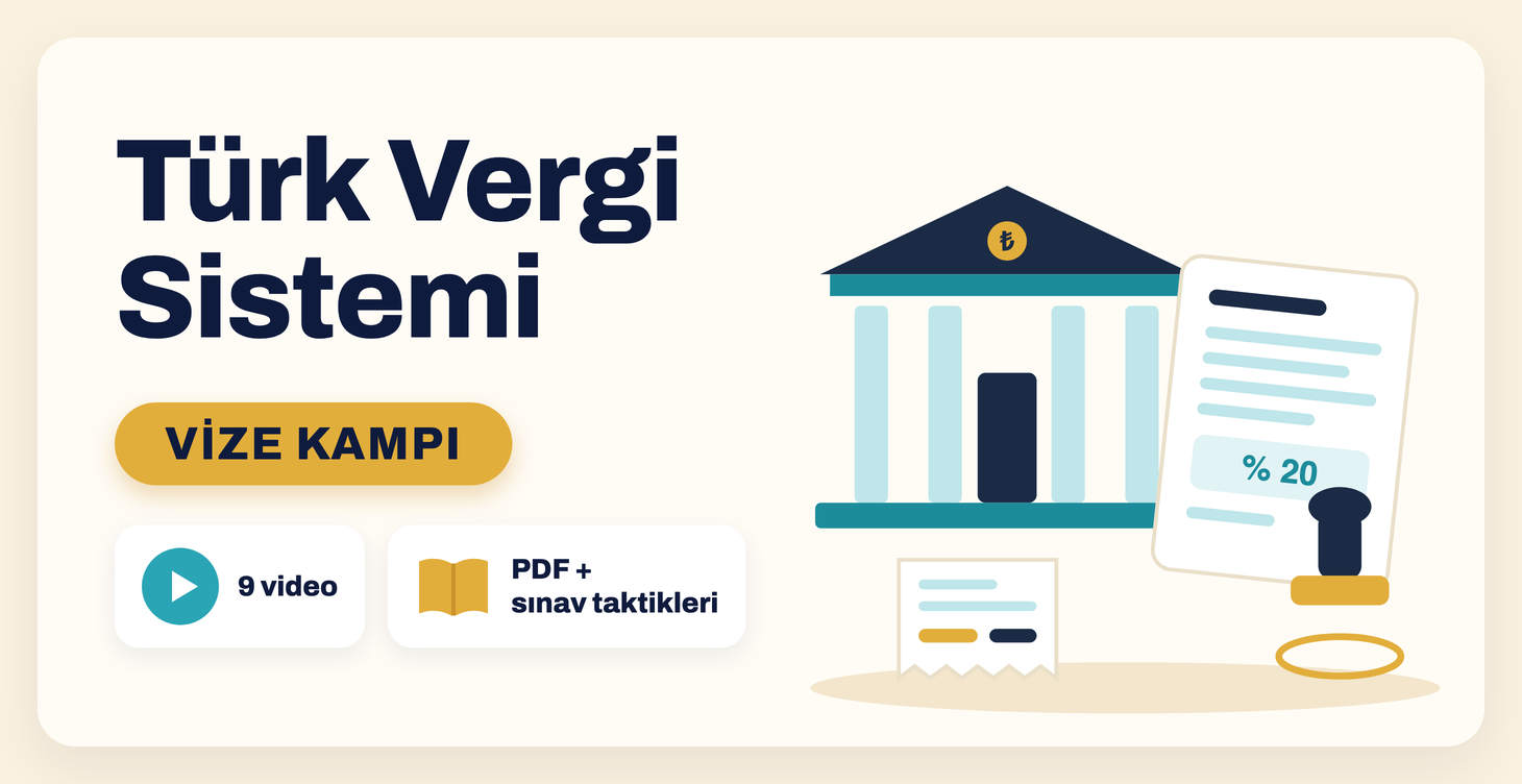 Türk Vergi Sistemi vize video kampı kapağı