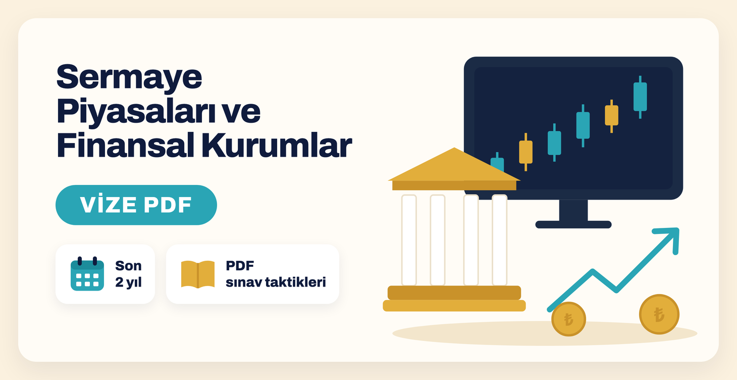 Sermaye Piyasaları ve Finansal Kurumlar sınav taktikleri PDF kapağı