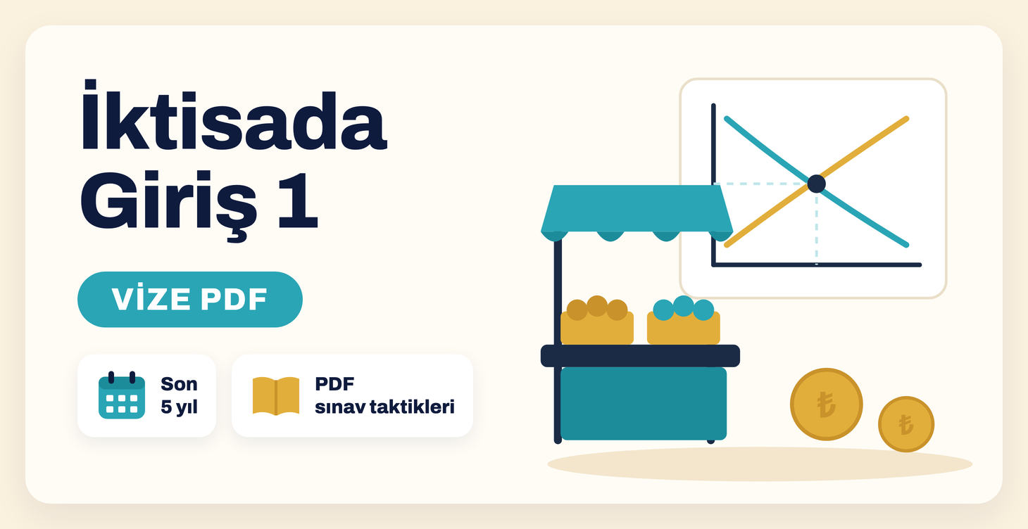 İktisada Giriş 1 sınav taktikleri PDF kapağı